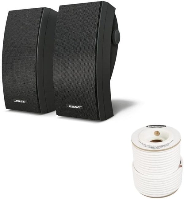 Bose 251 Environmental Speakers, Premium Outdoor Speakers – Black